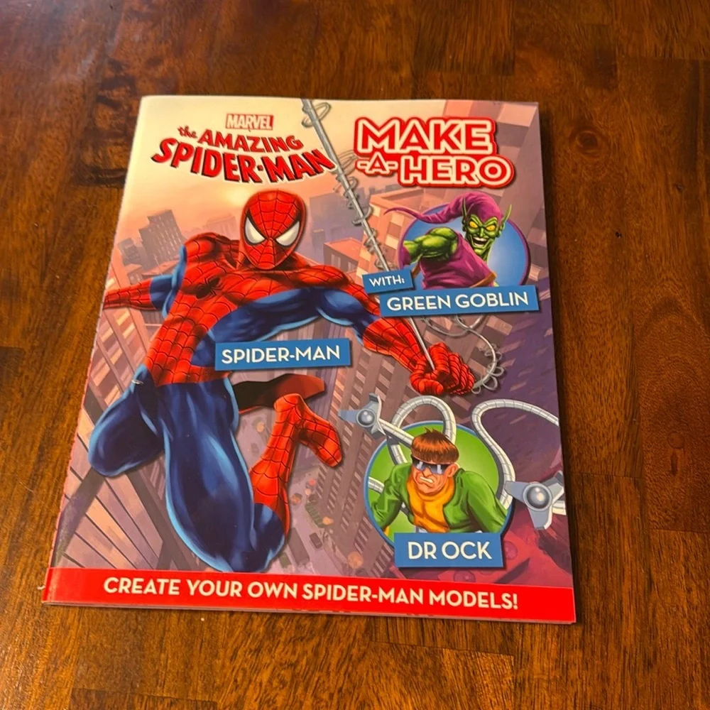 Spider-Man activity book!!